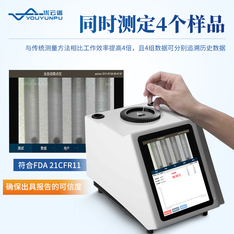 半自動目測熔點(diǎn)儀